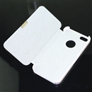 Silver PU Leather Flip Case Cover For iPhone 5 5G
