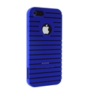 Blue Picket Fence Railing Rubberized Case Cover For APPLE iPhone 5 5G
