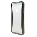 Gray Push-pull Aluminum Metal Skin Frame Bumper Case cover for Apple iPhone 5 5G New