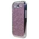 Samsung Galaxy SIII S3 S 3 i9300 CRYSTAL BLING HARD CASE COVER PINK DIAMOND
