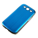 Blue Deluxe Aluminum Chrome Hard Case Cover for Samsung Galaxy S3 III GT i9300

