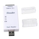 2 in 1 USB Camera Kit Card Reader for Apple iPhone/iPad/Smartphones