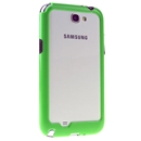 Green TPU Cover Case Black Bumper Cleave For Samsung Galaxy Note 2 GT-N7100